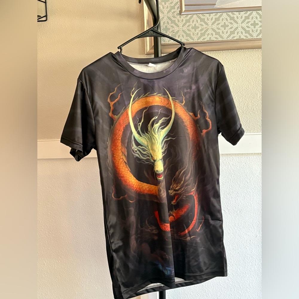 Dragon Graphic Black T-Shirt